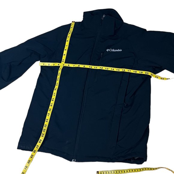 Men's Columbia Insulated Softshell Jacket, Black, Size M - Picture 12 of 15